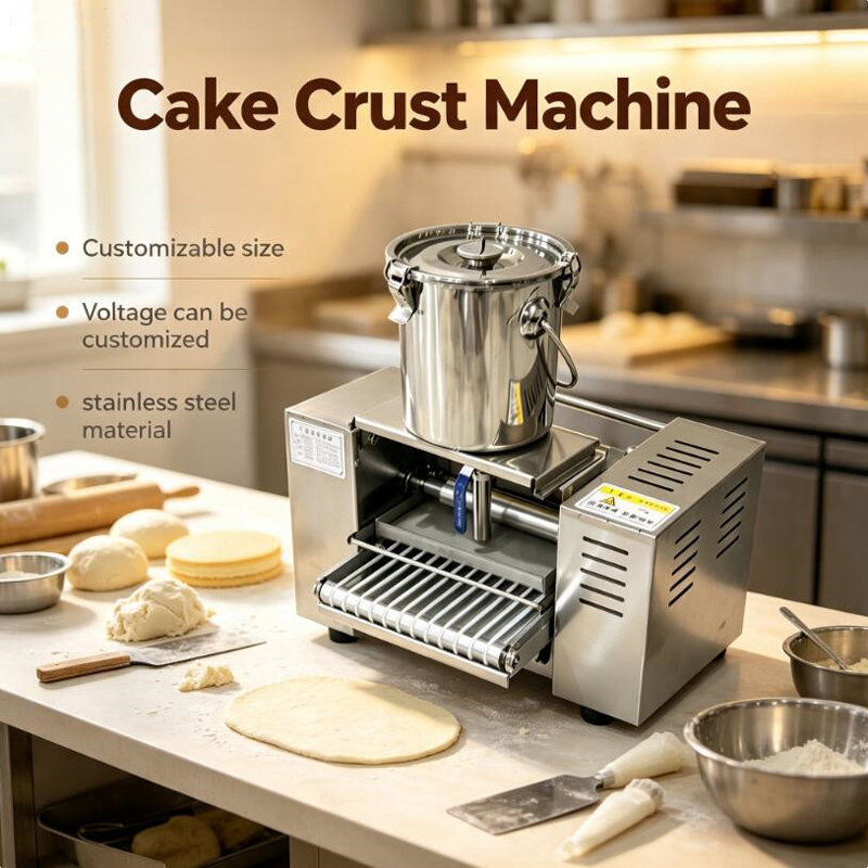 Mini Waffle Maker Machine - Automatyczna maszyna do mille crepe, komercyjna