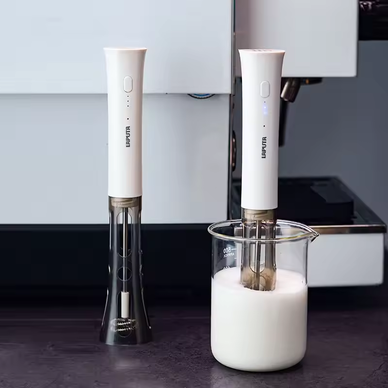 Electric Milk Frother Handheld - Elektryczny spieniacz do mleka, przenośny, z