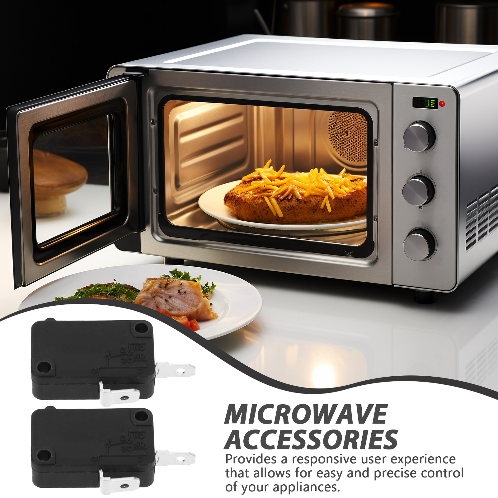 2 szt. Mikroprzełącznik 2-pino – Home Appliances recenzja i cena