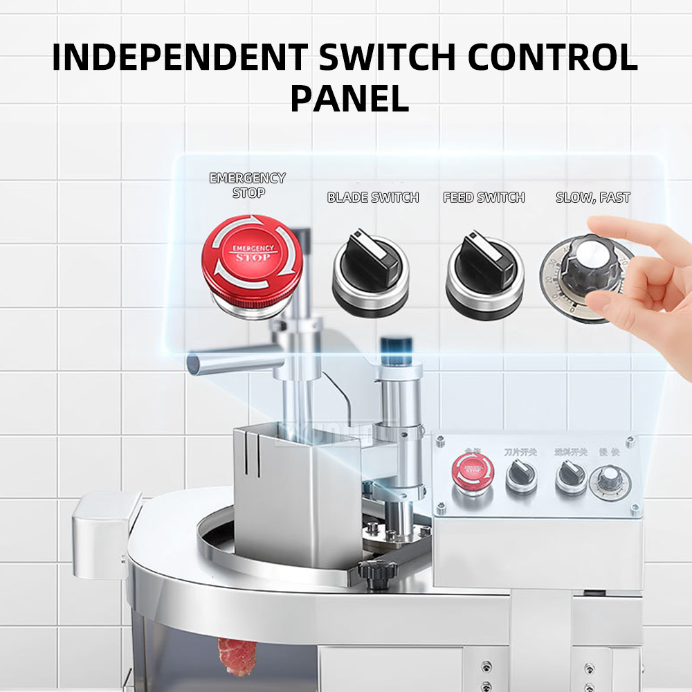 RC-QR-250T Krajalnica do śwież – Automatic Meat Slicer Home recenzja i cena