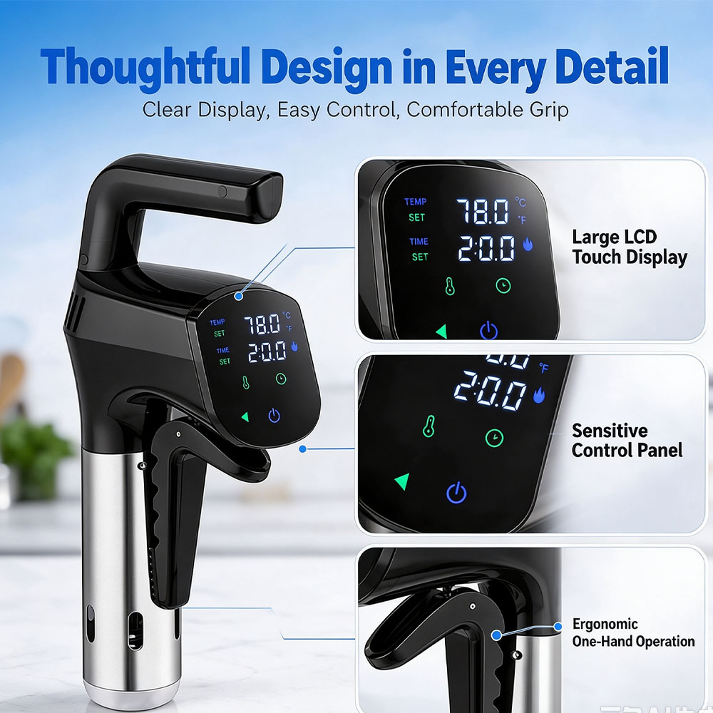 Kuchenka do gotowania metodą s – Digital Sous Vide Precision Cooker recenzja i cena