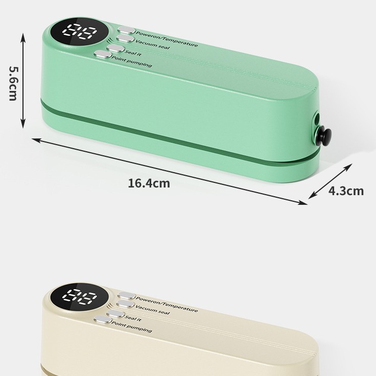 Miniaturowa bezprzewodowa zgrz – Food Vacuum Sealer Machine recenzja i cena